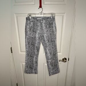 Lucky Brand - Ava - mid rise mini boot leg crop
